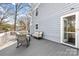 Exterior deck with outdoor seating at 9718 Barkridge Rd, Mint Hill, NC 28227