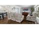 Comfortable living room with hardwood floors and a mounted television at 9718 Barkridge Rd, Mint Hill, NC 28227