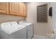 A laundry room equipped with a washing machine and dryer at 104 Chalfont Ct, Salisbury, NC 28147