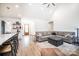 Inviting living room with open layout and modern design, flowing into the kitchen at 112 Whitman Ct # 275, Taylorsville, NC 28681