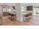 Spacious kitchen featuring a large island, stainless appliances, and pendant lighting at 117 Wrenwood Ln, Charlotte, NC 28211