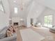 Spacious living room with high ceilings, fireplace, and abundant natural light at 117 Wrenwood Ln, Charlotte, NC 28211