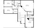 Layout of the second floor highlighting bedrooms, bathrooms, walk in closets, and open area below at 12526 Dunloe Wood Dr, Huntersville, NC 28078