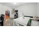 Breakfast nook features bench seating and natural light at 140 Oak Ave, Mount Holly, NC 28120