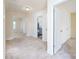 Neutral painted hallway offers access to other areas of the house at 162 Limerick Rd # C, Mooresville, NC 28115
