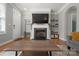 Spacious living room with hardwood floors, a fireplace, and an inviting open layout at 164 Singleton Rd, Mooresville, NC 28117