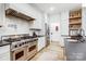 Well-equipped kitchen featuring professional-grade stainless steel appliances and ample counter space at 317 Boyd Rd, Clover, SC 29710