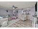 Comfortable living room with modern flooring, neutral colors, and stylish furnishings at 34958 Lowder Rd, New London, NC 28127
