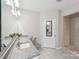 Bathroom boasts dual sinks, granite countertops, and a walk-in shower at 4004 Henshaw Rd # 448, Waxhaw, NC 28173