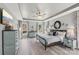 Spacious bedroom features a tray ceiling, ceiling fan, and neutral color palette at 4004 Henshaw Rd # 448, Waxhaw, NC 28173