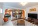 Open-concept living space showcasing a seamless transition to the kitchen and dining area at 4244 Donnybrook Pl, Charlotte, NC 28205