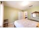 Relaxing bedroom with closet space, comfortable bed, and soothing color scheme at 5451 Gunpowder Dr, Hickory, NC 28601