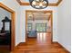 Open-concept living room featuring hardwood floors and natural light at 5546/5510 Hoodtown Rd, Sharon, SC 29742
