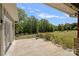 Open patio with roses and green trees in the background, creating a peaceful outdoor space at 5546/5510 Hoodtown Rd, Sharon, SC 29742