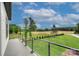 Beautiful backyard view from the balcony at 7005 W Duncan Rd, Indian Trail, NC 28079