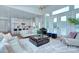 Bright, open concept with kitchen and living area featuring soaring ceilings and plenty of natural light at 7005 W Duncan Rd, Indian Trail, NC 28079