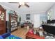 Inviting living room features wood flooring, lots of natural light, and offers ample space at 8301 Washington Blvd, Charlotte, NC 28262