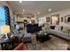 Cozy living room featuring a plush sofa, loveseat, stylish coffee table, and an inviting open floor plan at 123 Grey Fox Ln, Mount Gilead, NC 27306