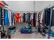 Spacious walk-in closet with ample hanging storage and organization at 1669 Beleek Ridge Ln, Clover, SC 29710