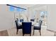 Bright dining area featuring contemporary furnishings, and natural light with a view to the sunroom at 2212 Indigo Branch Rd, Indian Land, SC 29707
