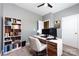 Office space includes a large desk, bookshelf, and comfortable seating for a productive environment at 325 Crandon Rd, Mount Holly, NC 28120