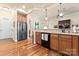 Well-appointed kitchen with modern stainless steel appliances at 331 Miners Cove Way, Fort Mill, SC 29708