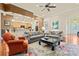 Comfortable living room showcasing an open concept floor plan at 331 Miners Cove Way, Fort Mill, SC 29708