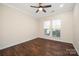 Comfortable bedroom featuring hardwood floors and a double window for great natural lighting at 4006 Fall Oak Ter, Fort Mill, SC 29707