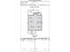 Detailed first floor plan showcasing the layout of the kitchen, living room, and bedrooms at 406 Williamson St, Fort Mill, SC 29715