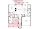 Detailed floor plan showcasing the layout of the first floor, including the owner's suite at 6707 Baker Creek Ave, Indian Land, SC 29707