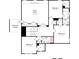 Upstairs floor plan featuring a game room, storage, and 4 bedrooms at 6707 Baker Creek Ave, Indian Land, SC 29707