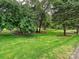 Scenic view of grassy green space with mature trees at 8623 Tullamore Park Cir, Charlotte, NC 28226