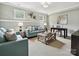 Cozy living room with plush seating, desk, and stylish decor at 8623 Tullamore Park Cir, Charlotte, NC 28226