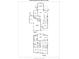 Detailed floor plan showcasing the layout of a two-story house, including room dimensions at 1320 Huntcliff Dr, Waxhaw, NC 28173