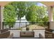 Enjoy stunning lake views from this beautiful home's outdoor patio, perfect for relaxation at 1328 Astoria Pkwy, Catawba, NC 28609