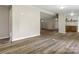 Spacious living room with hardwood floors and neutral paint, ready for personal touches at 141 Hickory Creek Dr, Gastonia, NC 28052