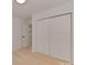This bedroom with light wood floors and a closet offers a comfortable and organized living space at 1437 Jules Ct, Charlotte, NC 28226