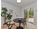 Bright breakfast nook with access to the outdoor deck at 1437 Jules Ct, Charlotte, NC 28226