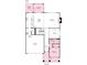 First floor plan featuring garage, kitchen, dining, gathering room, bedroom, bath and porch at 1471 Hubert Graham Way, Tega Cay, SC 29708