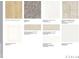 Samples of flooring, countertops, tile, backsplash, cabinets, and interior finishes at 1471 Hubert Graham Way, Tega Cay, SC 29708