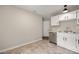 Functional kitchen features white cabinets, stainless steel appliances, and modern fixtures at 1532 Hunt Club Ct, Rock Hill, SC 29732