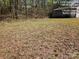 The yard features a grassy lawn and natural surroundings at 1586 Brook Ln, Denver, NC 28037
