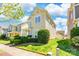 A charming two-story home showcases its well-maintained lawn and inviting curb appeal at 16431 Leavitt Ln, Davidson, NC 28036