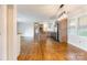 Open-concept kitchen with modern stainless steel appliances and a large island at 1720 Gaither Rd, Belmont, NC 28012