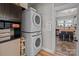 Conveniently located stacked washer and dryer, adjacent to kitchen at 207 Kerr Nw St, Concord, NC 28025