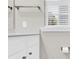 Modern bathroom with a white vanity and natural light at 2125 Arbor Vista Dr, Charlotte, NC 28262