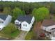 Aerial view of the home's location showcasing its landscaped yard, and neighborhood at 3254 Pikes Peak Dr, Gastonia, NC 28052