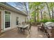 Charming deck with outdoor seating and a grill perfect for outdoor entertaining at 3866 Bethany Nw Ct, Concord, NC 28027