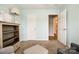 Cozy bedroom features neutral carpet, soft lighting, and a calming atmosphere with a bookshelf at 413 Lexie Ln # 92, Rock Hill, SC 29732