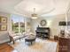Cozy living room with natural light, comfortable seating, and a piano at 516 White Tail Ter, Waxhaw, NC 28173